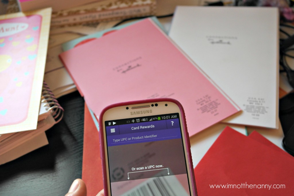 Hallmark Card Rewards Program App-I'm Not the Nanny #ValentineCards #shop