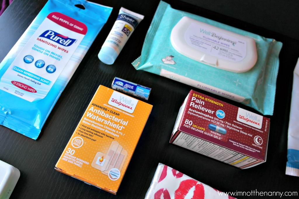 Close-up of  Stay Healthy Travel Kit #WellatWalgreens #shop-I'm Not the Nanny