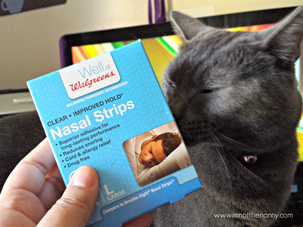 Nasal Strips #WellatWalgreens #shop-I'm Not the Nanny