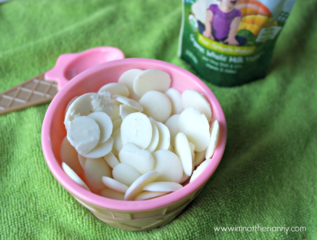 Easy Frozen Yogurt Dots Recipe-I'm Not the Nanny