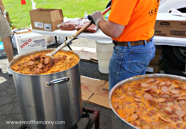 Cooking Jambalaya at DC Alumni Crawfish Boil 2014-I'm Not the Nanny