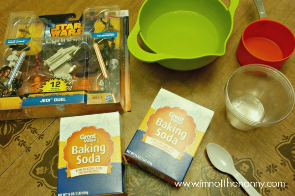 Carbonite Science Experiment ingredients  #SparkRebellion #shop from I'm Not the Nanny