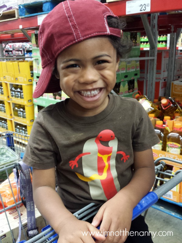 Jaxson smiling-I'm Not the Nanny