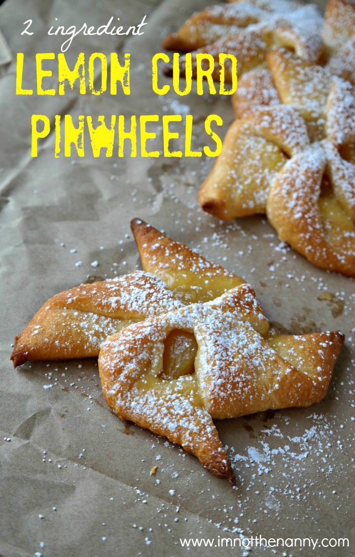 2 Ingredient Lemon Curd Pinwheels #WeSparkChange #Shop2Give