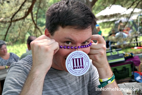 Brandon at Crawfish Boil via I'm Not the Nanny