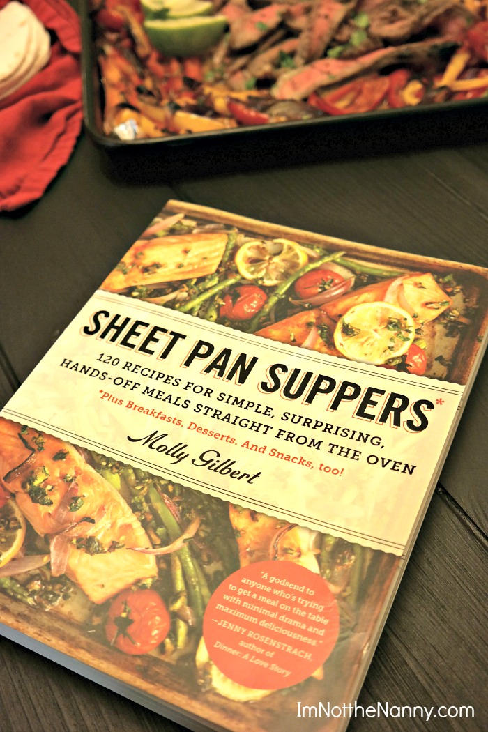 Sheet Pan Suppers Cookbook review via I'm Not the Nanny #WeekdaySupper