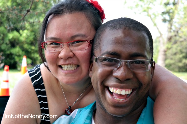 Thien-Kim and Husband at Crawfish Boil via I'm Not the Nanny