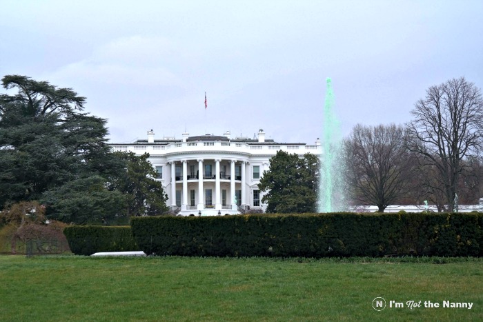 White House and Fountain