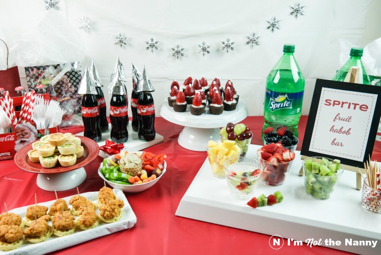 White Elephant Party Tablescape