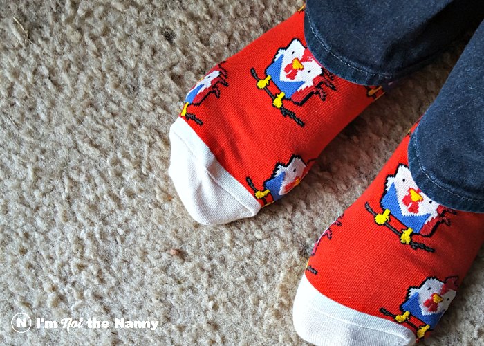 Lucky Rooster Socks from #NissanDiversity