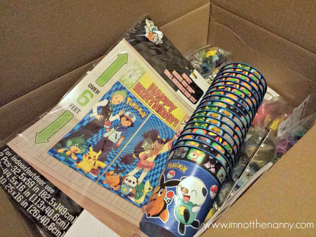 Pokemon Party supplies