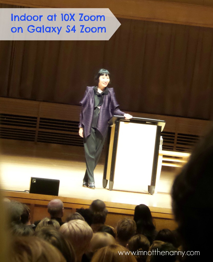 Amy Tan photo with Galaxy S4 Zoom Indoor
