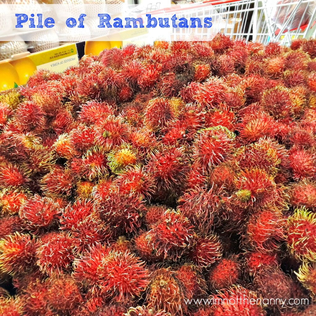 Rambutans at Hmart