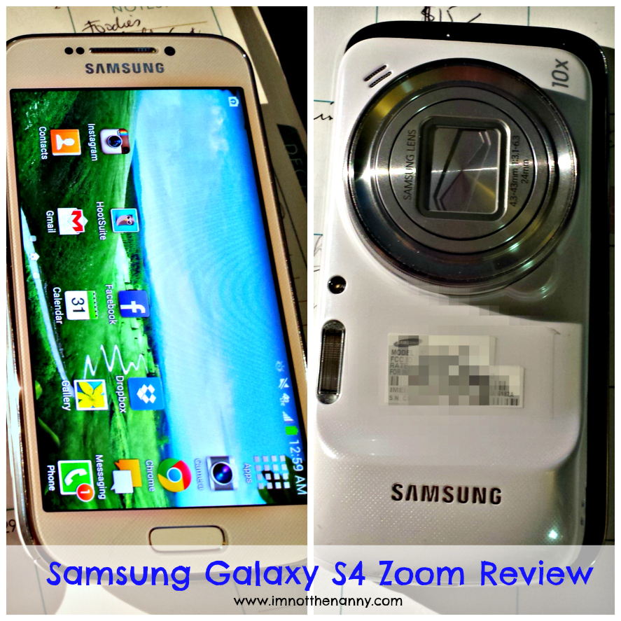 Samsung Galaxy S4 Zoom Review