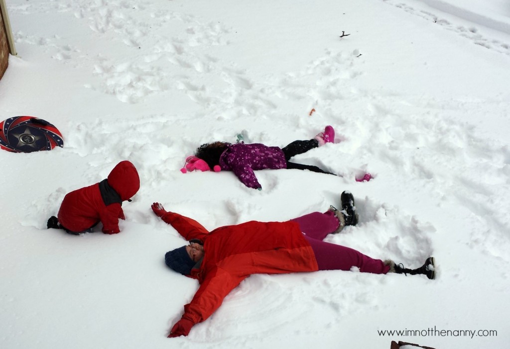 Making Snow Angels-I'm Not the Nanny