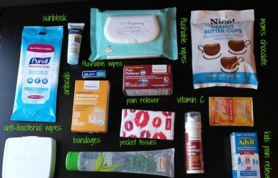 Stay Healthy Travel Kit Contents #WellatWalgreens #shop-I'm Not the Nanny