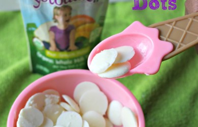 Easy Frozen Yogurt Dots with Stonyfield YoKids Pouches-I'm Not the Nanny