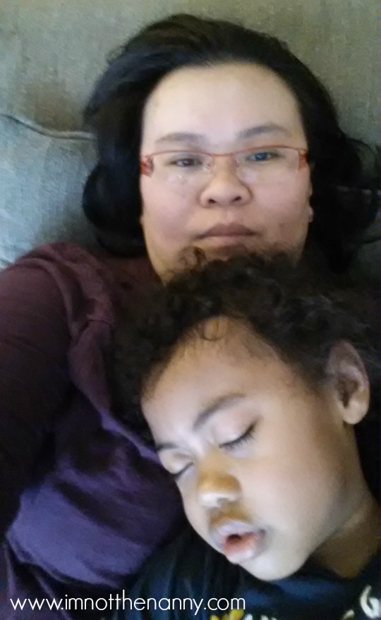 Motherhood Selfie naptime-I'm Not the Nanny