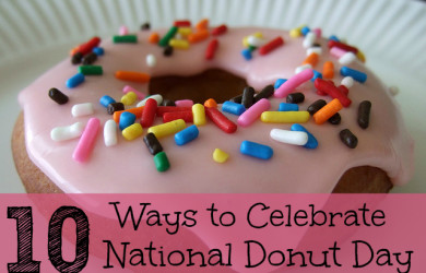 10 Ways to Celebrate National Donut Day-I'm Not the Nanny