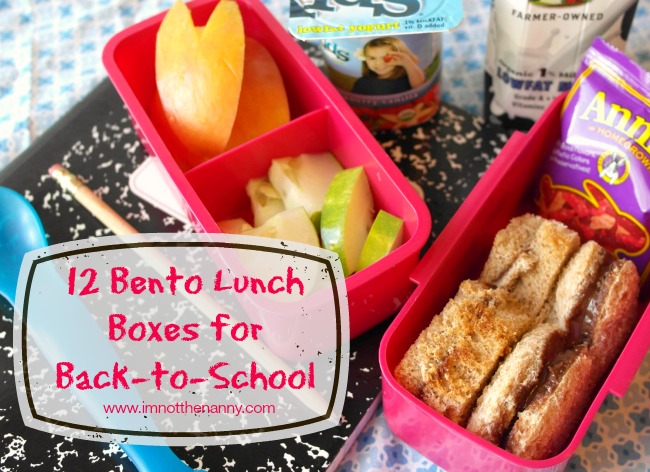 12 Bento Lunch Boxes for Back-to-School-I'm Not the Nanny