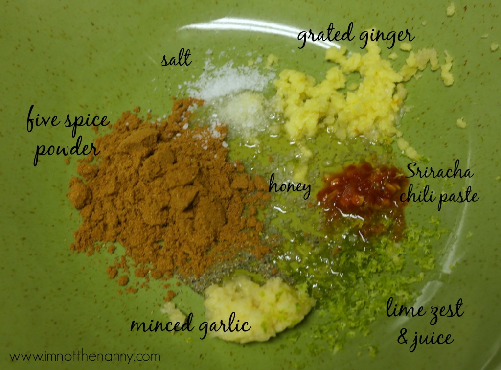 Easy Vietnamese Steak marinade ingredients