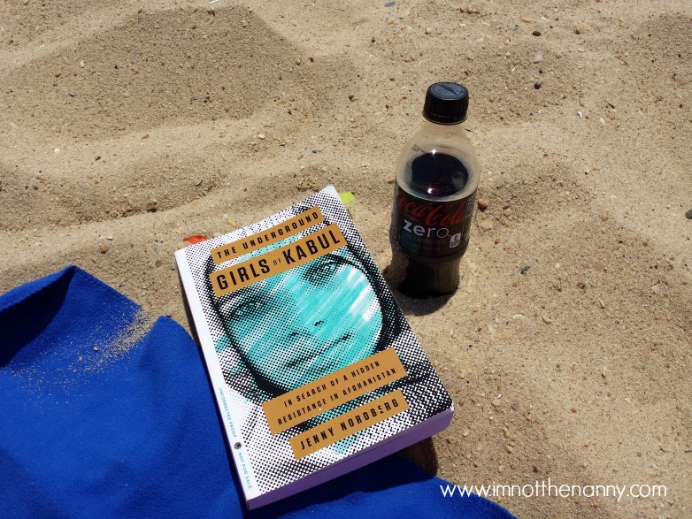 Reading at the Breezy Point Beach--I'm Not the Nanny