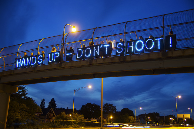 Standing with Michael Brown by Light Brigading