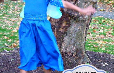 Upcycled Water Fairy Costume
