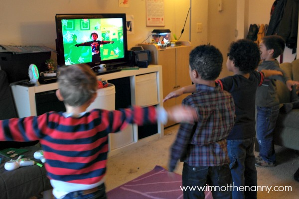 Dancing with LeapTV video game via I'm Not the Nanny