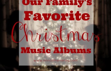 Family Favorite Christmas Albums at I'm Not the Nanny