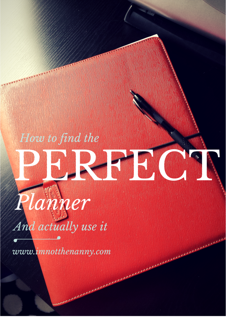 How to Find the Perfect Planner