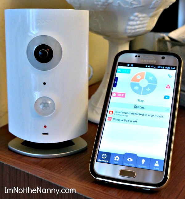 Piper nv Home Security System giveaway via I'm Not the Nanny