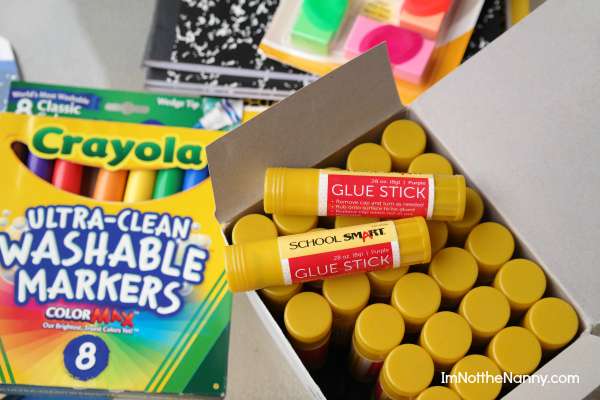 Glue Sticks from Classroom Direct via I'm Not the Nanny #KidzVuzBTS