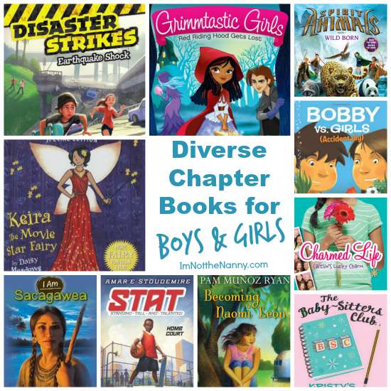 Diverse Chapter Books for Boys and Girls