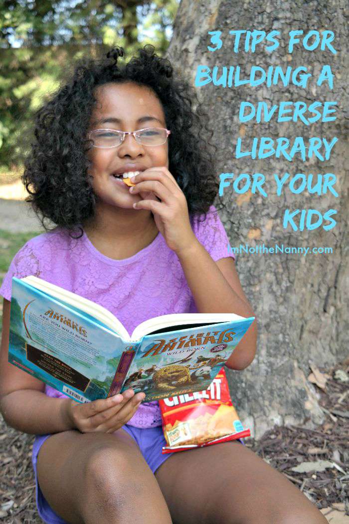 Tips for Building a Diverse Library For Kids via I'm Not the Nanny #ad #back2schoolstockup