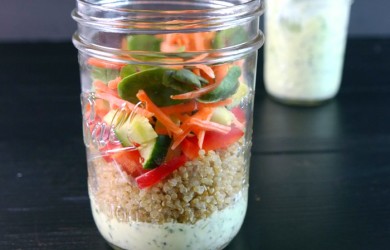 Creamy Avocado Yogurt Dressing