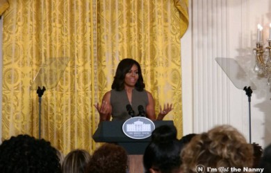 FLOTUS Michelle Obama speaking about Let's Move!