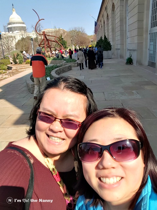 Thien-Kim and Phyllis DC Selfie