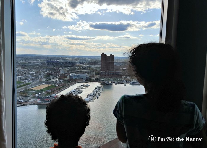 Baltimore Harbor view from Marriott Waterfront
