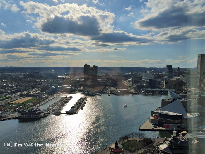 Baltimore Inner Harbor in spring