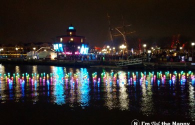 Changing lights on Paper Boats