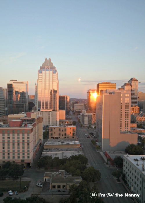 Sunrise in Austin TX
