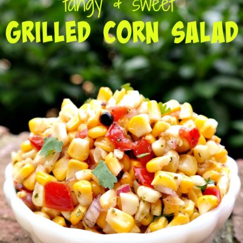 Tangy & Sweet Grilled Corn Salad Recipe