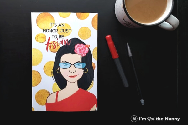 It's an Honor to be Asian notebook